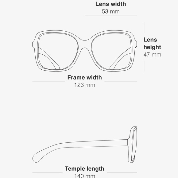 Chanel Sunglasses Rhinestone Logo 5422-B-A c.1026/S4 100% UVA UVB Protection - Picture 15 of 16